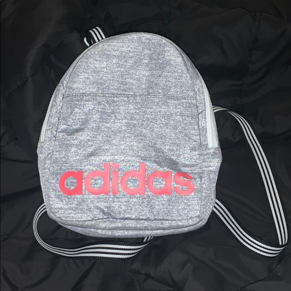 Adidas Mini Backpack gray coral